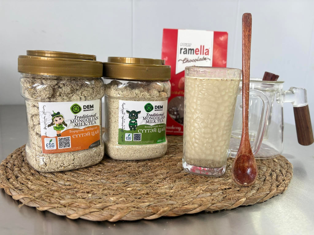 Борцтой хийцтэй цай